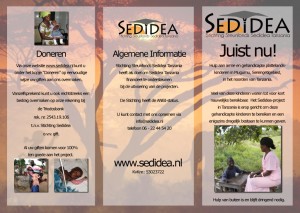 Voorkant flyer Sedidea